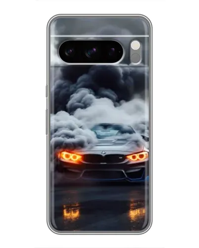 Чохол для Google Pixel 8 Pro з картинкою «BMW у диму»