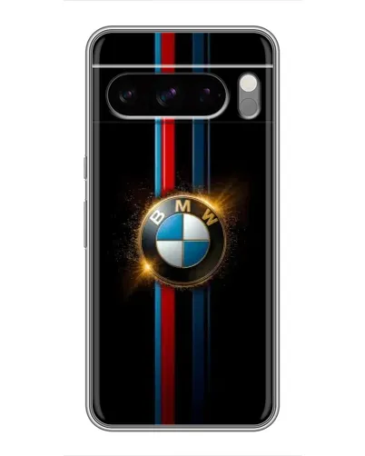 Чохол для Google Pixel 8 Pro з картинкою «BMW M-Power неон»