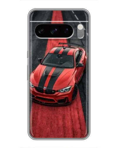 Чохол для Google Pixel 8 Pro з картинкою «BMW на червоній доріжці»