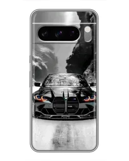 Чохол для Google Pixel 8 Pro з картинкою «BMW — акварельний дрифт»