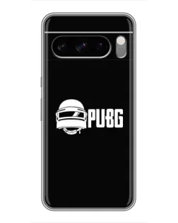 Чехол для Google Pixel 8 Pro с картинкой «PUBG — классический лого»