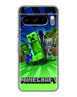 Чехол для Google Pixel 8 Pro с картинкой «Команда героев игры»