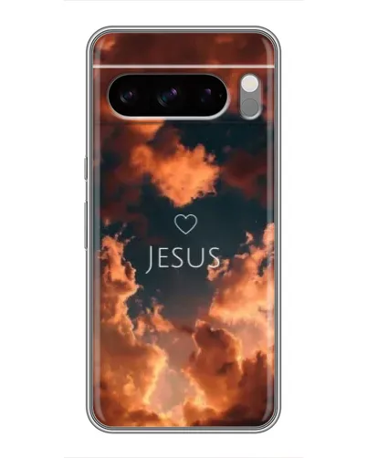 Чохол для Google Pixel 8 Pro з картинкою «Сяйво Імені Jesus»
