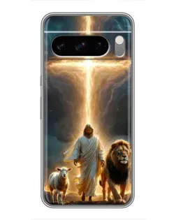 Чохол для Google Pixel 8 Pro з картинкою «Лев Юди та Світло»