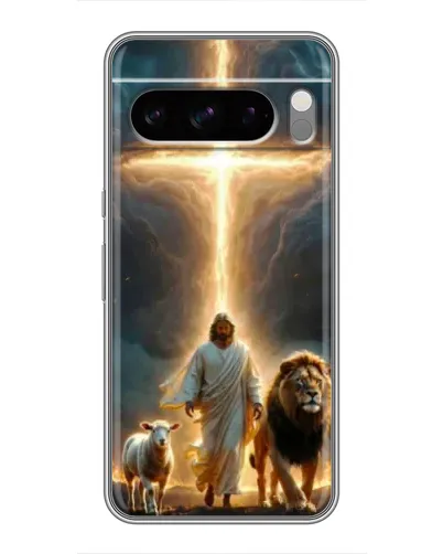 Чохол для Google Pixel 8 Pro з картинкою «Лев Юди та Світло»