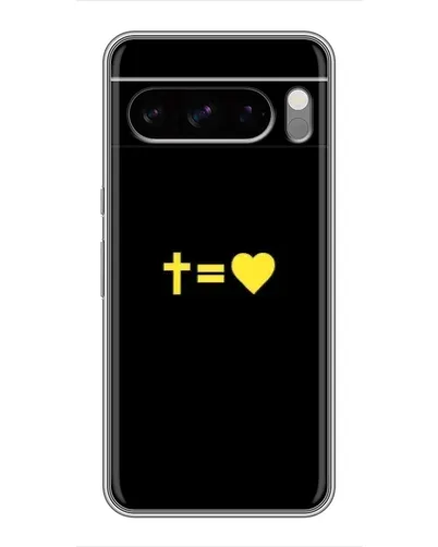 Чохол для Google Pixel 8 Pro з картинкою «Серце та Хрест»