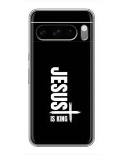 Чохол для Google Pixel 8 Pro з картинкою «Вертикаль віри Jesus»