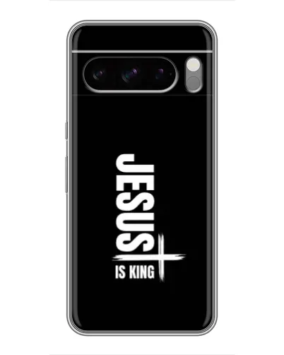 Чохол для Google Pixel 8 Pro з картинкою «Вертикаль віри Jesus»
