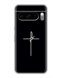 Чехол для Google Pixel 8 Pro с картинкой «Тонкий крест»