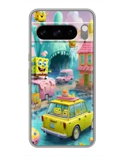 Чехол для Google Pixel 8 Pro с картинкой «Монстр-трак приключения»