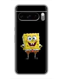 Чехол для Google Pixel 8 Pro с картинкой «Классический Губка Боб»