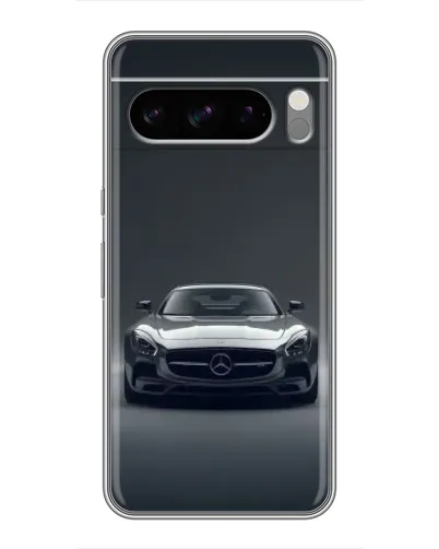 Чохол для Google Pixel 8 Pro з картинкою «Mercedes на чорному»