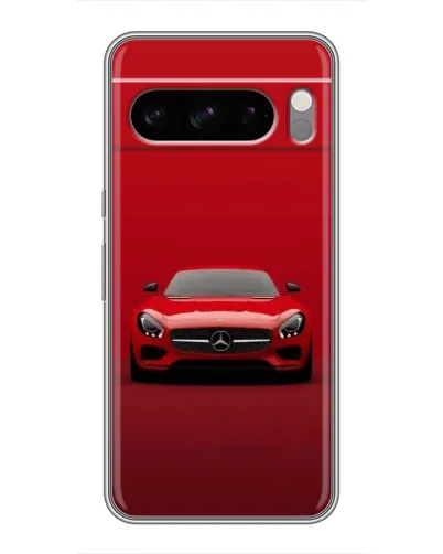 Чохол для Google Pixel 8 Pro з картинкою «Червоний Mercedes AMG»
