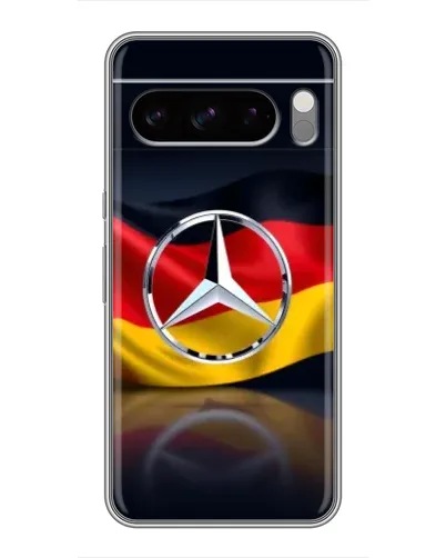 Чохол для Google Pixel 8 Pro з картинкою «Mercedes — прапор Німеччини»