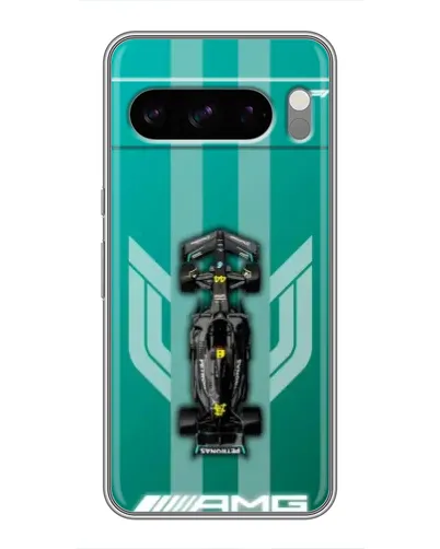Чохол для Google Pixel 8 Pro з картинкою «Mercedes AMG Petronas»