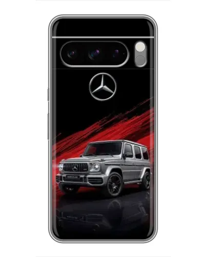 Чохол для Google Pixel 8 Pro з картинкою «Mercedes G-Class червоний»