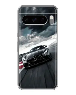 Чохол для Google Pixel 8 Pro з картинкою «Гоночний Mercedes AMG»