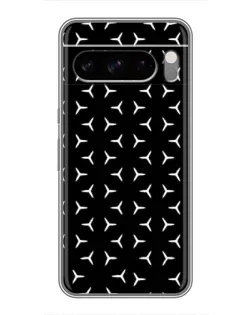 Чехол для Google Pixel 8 Pro с картинкой «Mercedes паттерн звезд»