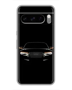 Чохол для Google Pixel 8 Pro з картинкою «Audi — нічний контур»