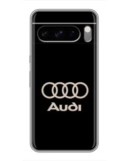 Чохол для Google Pixel 8 Pro з картинкою «Audi — золотий логотип»