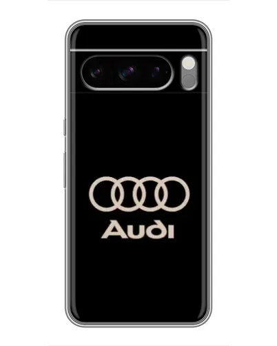 Чохол для Google Pixel 8 Pro з картинкою «Audi — золотий логотип»