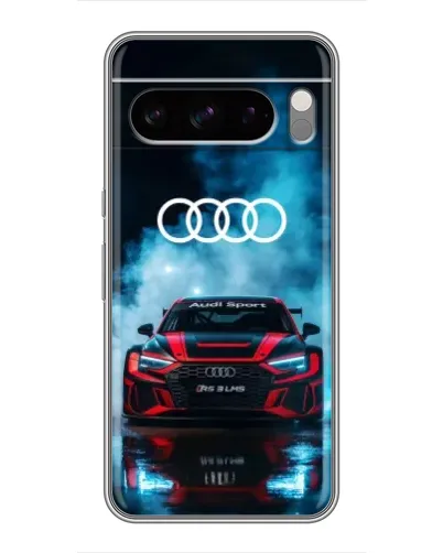 Чохол для Google Pixel 8 Pro з картинкою «Audi Sport — неон»