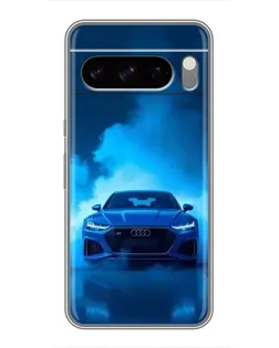 Чохол для Google Pixel 8 Pro з картинкою «Audi — блакитна енергія»