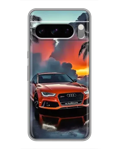 Чохол для Google Pixel 8 Pro з картинкою «Audi — захід сонця»