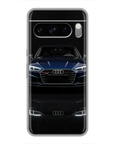 Чохол для Google Pixel 8 Pro з картинкою «Audi — нічне відображення»