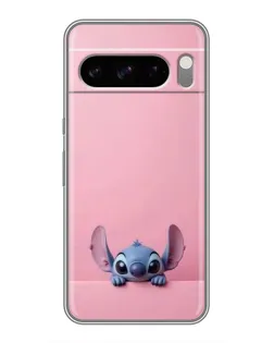 Чехол для Google Pixel 8 Pro с картинкой «Stitch выглядывает»