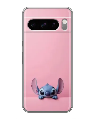 Чехол для Google Pixel 8 Pro с картинкой «Stitch выглядывает»