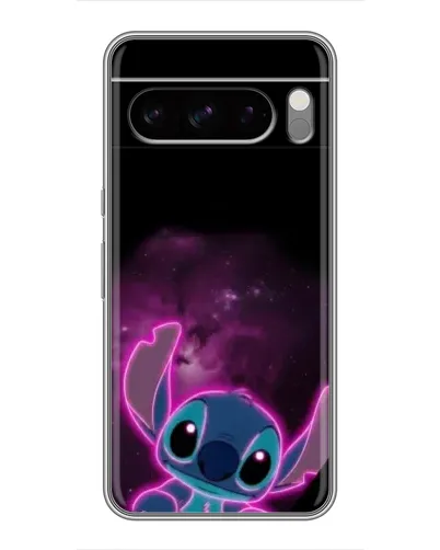 Чехол для Google Pixel 8 Pro с картинкой «Неоновый Stitch»