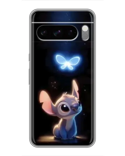 Чехол для Google Pixel 8 Pro с картинкой «Сияющий Стич»