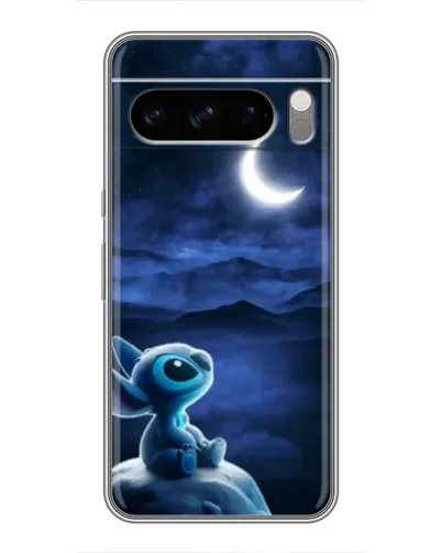 Чехол для Google Pixel 8 Pro с картинкой «Лунная ночь Стича»
