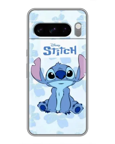 Чехол для Google Pixel 8 Pro с картинкой «Stitch среди цветов»
