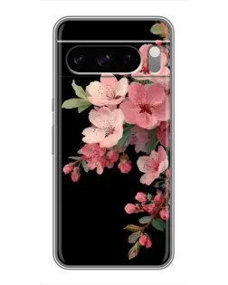 Чехол для Google Pixel 8 Pro с картинкой «Розовая ветка сакуры»