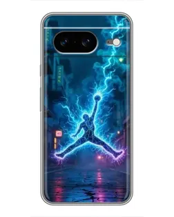 Чохол для Google Pixel 8 з картинкою «Jordan Gold Jumpman»