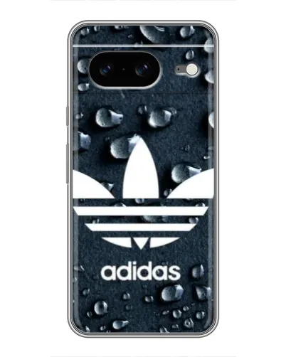 Чохол для Google Pixel 8 з картинкою «Adidas Trefoil Blue»