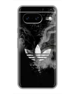Чохол для Google Pixel 8 з картинкою «Абстрактний дим Adidas»