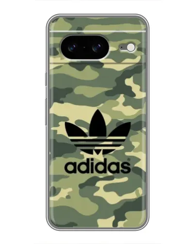 Чохол для Google Pixel 8 з картинкою «Мілітарі стиль Adidas»