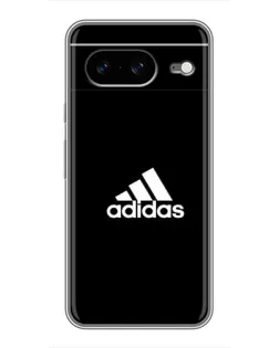 Чохол для Google Pixel 8 з картинкою «Чорна класика Adidas»