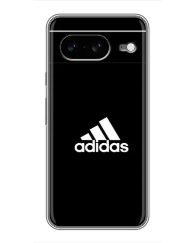 Чохол для Google Pixel 8 з картинкою «Чорна класика Adidas»