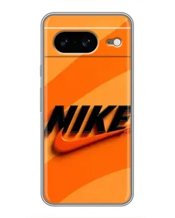 Чохол для Google Pixel 8 з картинкою «Помаранчевий драйв Nike»