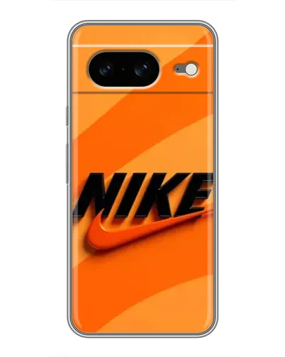 Чохол для Google Pixel 8 з картинкою «Помаранчевий драйв Nike»