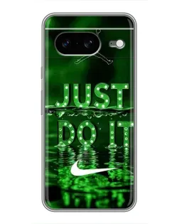 Чохол для Google Pixel 8 з картинкою «Зелений неоновий Nike»