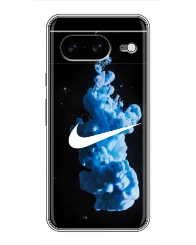 Чохол для Google Pixel 8 з картинкою «Nike та синій дим»