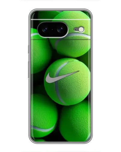 Чохол для Google Pixel 8 з картинкою «Тенісні м'ячі Найк»