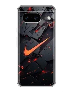 Чохол для Google Pixel 8 з картинкою «Nike — ефект розломів»