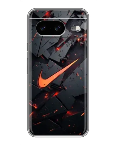 Чохол для Google Pixel 8 з картинкою «Nike — ефект розломів»