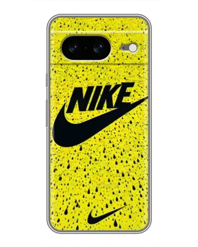 Чохол для Google Pixel 8 з картинкою «Жовтий текстурний Nike»